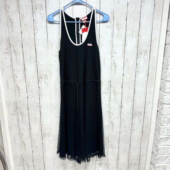 Hunter Dresses & Skirts - Hunter for Target Dress M Mesh A-Line Black Lace Racerback First Collection NWT